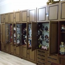 Мои куклошкафы и экскурсия по квартире