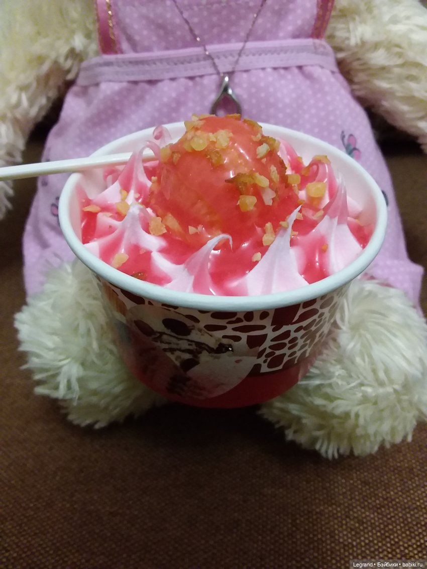 Пембе и мороженое — Плюшевые мишки и игрушки (Teddy Bear): винтаж (фото 4)