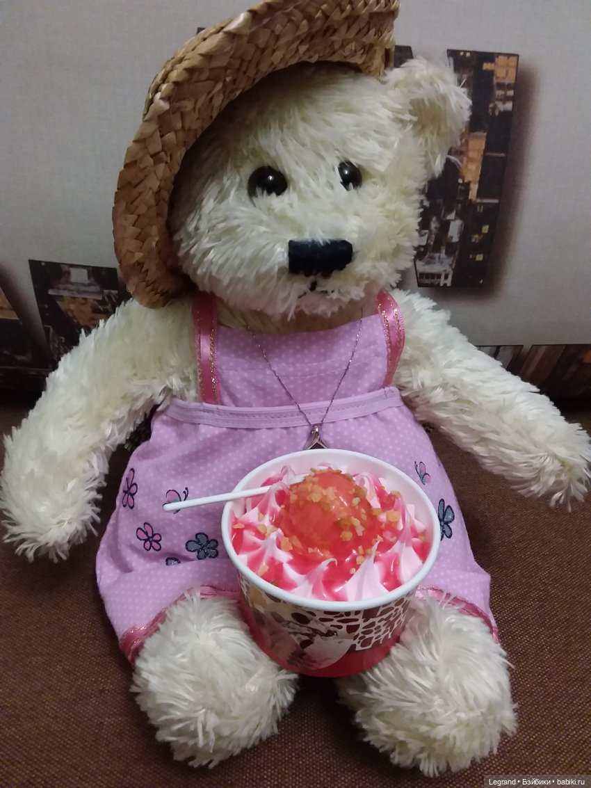 Пембе и мороженое — Плюшевые мишки и игрушки (Teddy Bear): винтаж (фото 6)