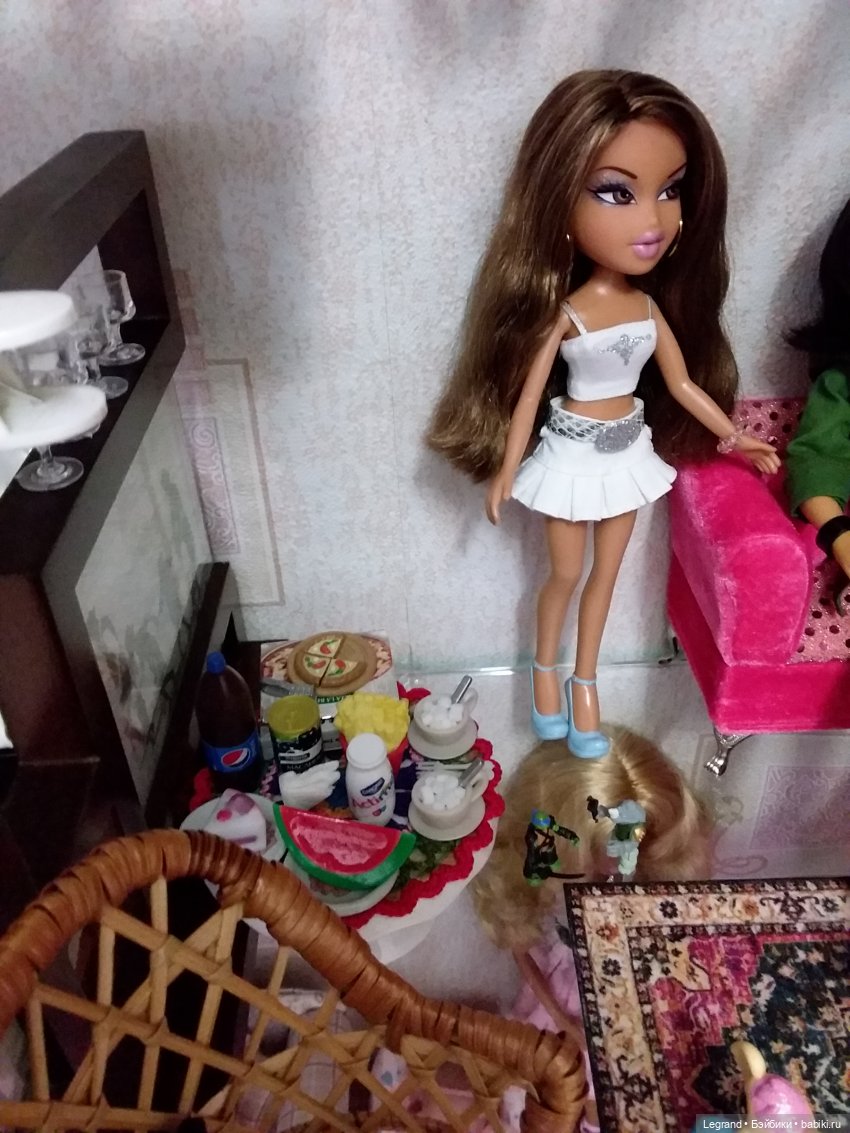 Рисовые чипсы для 1:6 из фоамирана