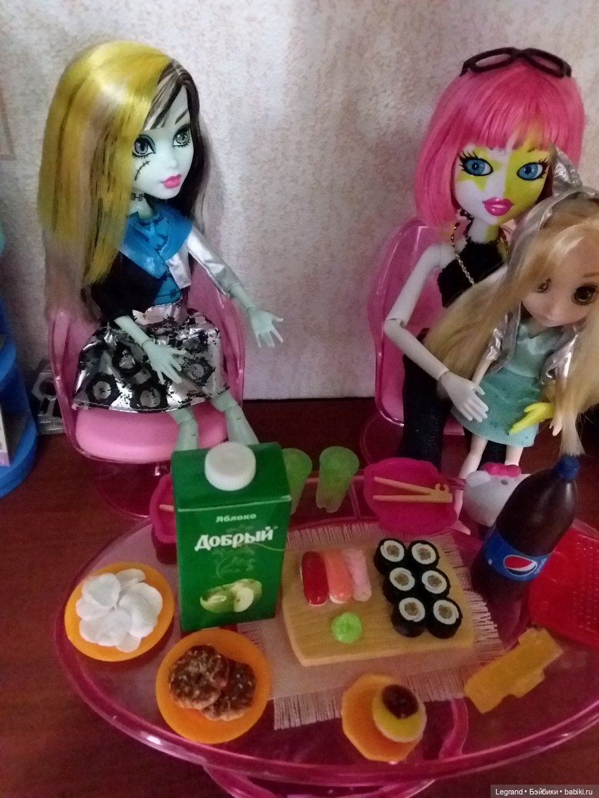 Рисовые чипсы для 1:6 из фоамирана