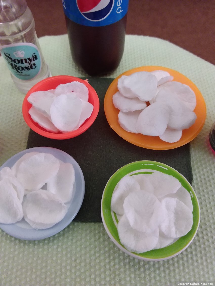 Рисовые чипсы для 1:6 из фоамирана (фото 7)