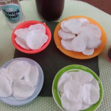 Рисовые чипсы для 1:6 из фоамирана