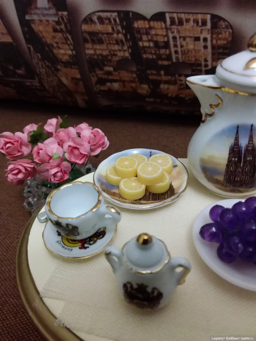 Сервиз "Кёльн" от Reutter Porzellan и шкатулочка: жизнь в формате 1:6 (фото 4)