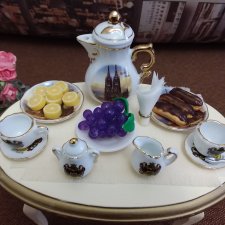 Сервиз "Кёльн" от Reutter Porzellan и шкатулочка: жизнь в формате 1:6