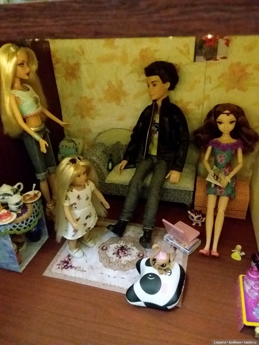 Освещение для куклополок — Румбоксы и кукольные интерьеры: фото (фото 9)