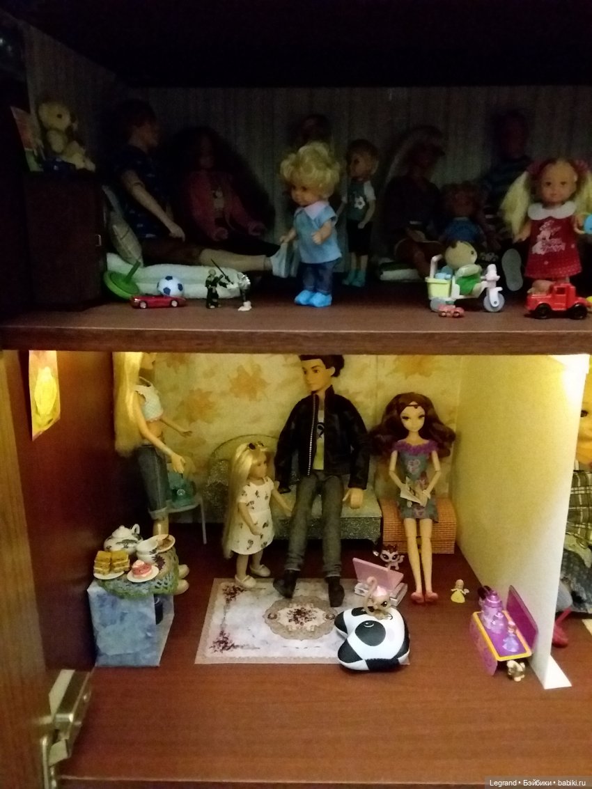 Освещение для куклополок — Румбоксы и кукольные интерьеры: фото (фото 10)