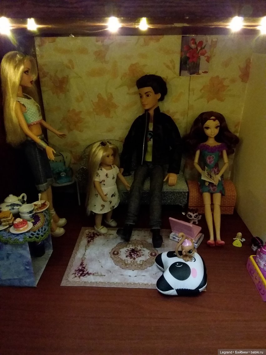 Освещение для куклополок — Румбоксы и кукольные интерьеры: фото (фото 8)
