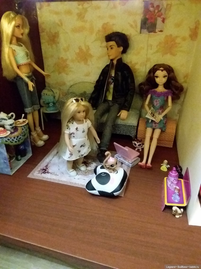 Освещение для куклополок — Румбоксы и кукольные интерьеры: фото