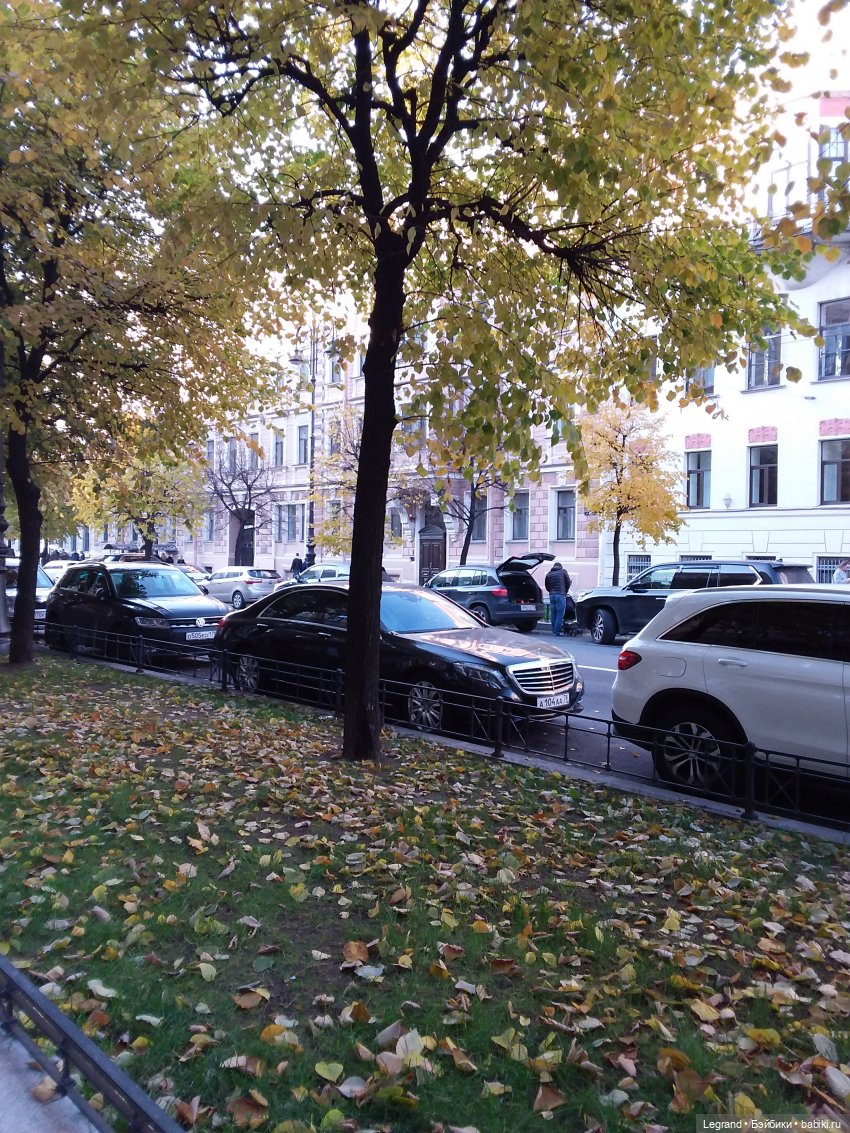 Золотая осень в Петербурге. Таврический сад