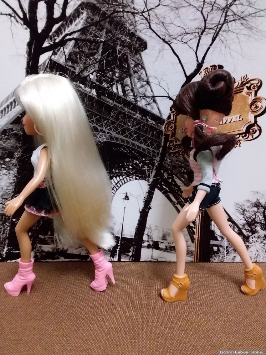 Жюстин и Айсис на репетиции (фото 3)