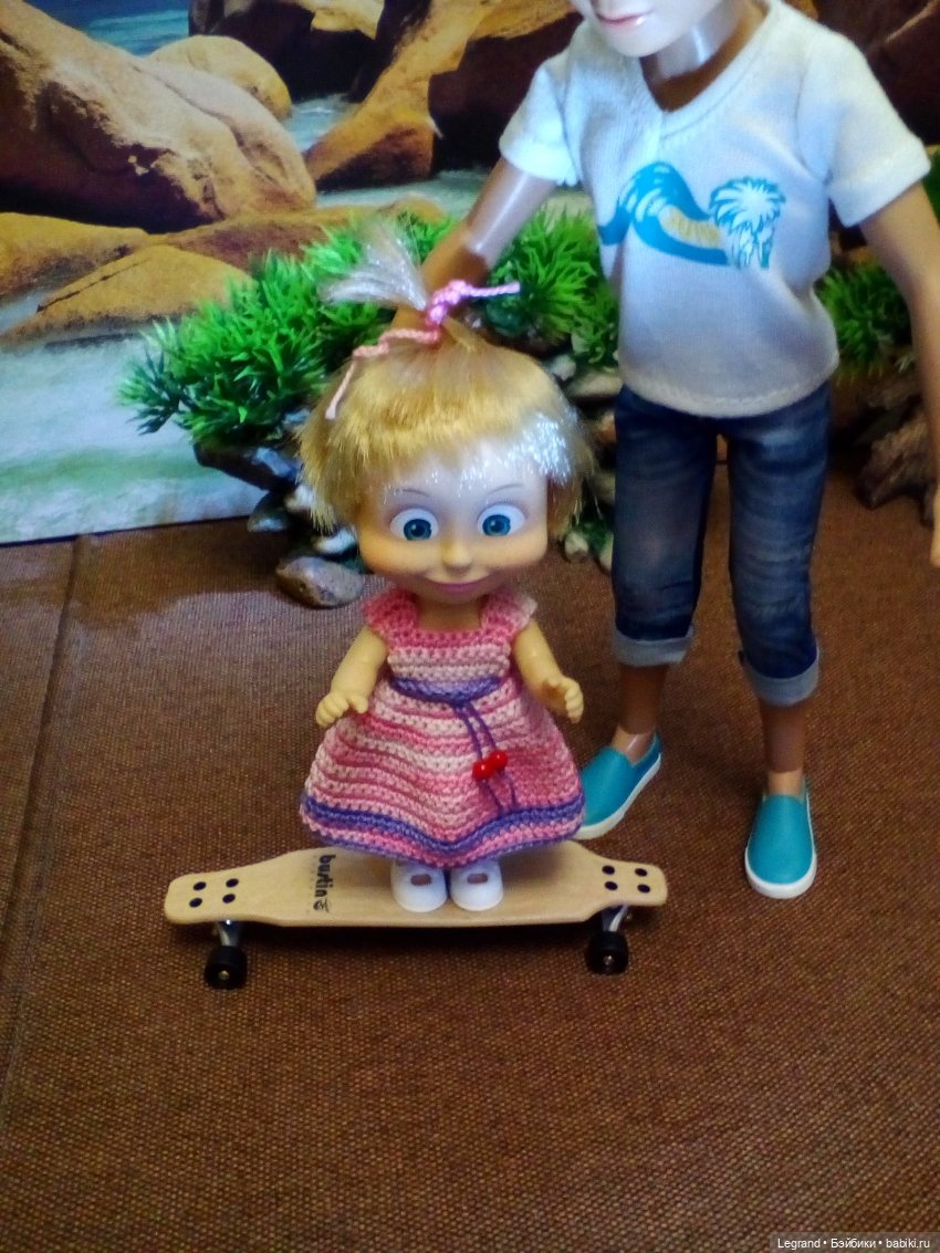 Тьерри и "машеньки" на побережье