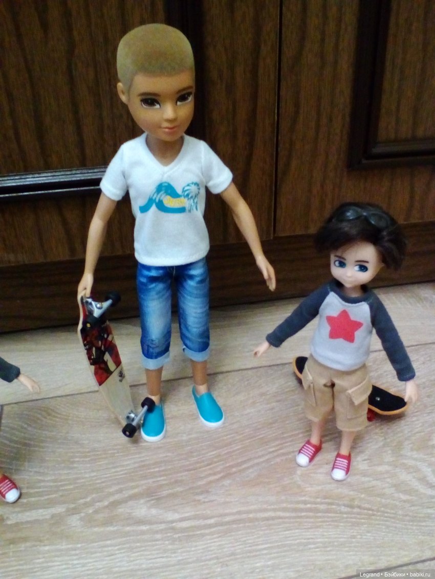 Амбруаз, Тьерри и скутер — Куклы Bratz (Братц) и Moxie Girlz: MGA