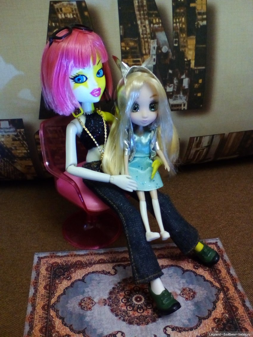 Эрмелин (Bratzillaz) и Мирабель (Shibajuku) (фото 3)