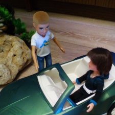 Автопрогулка по Лурении. Тьерри и Амбруаз