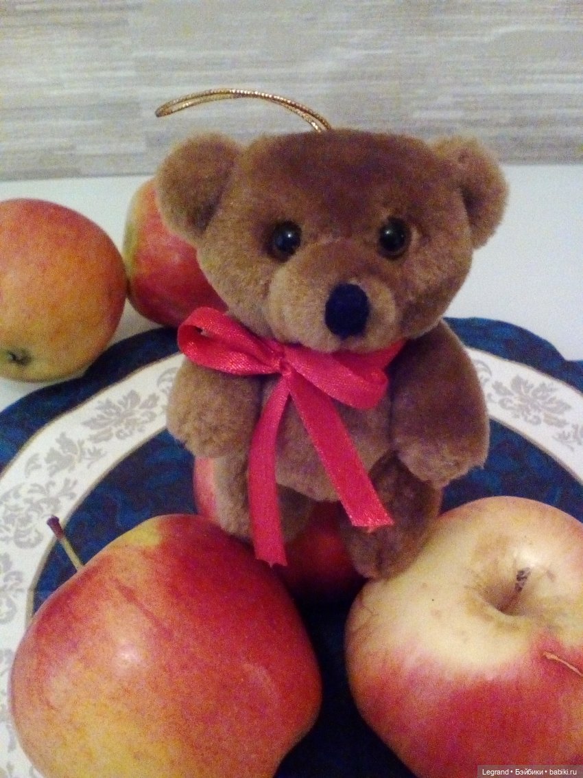 "Сладкая" фотосессия с мишкой