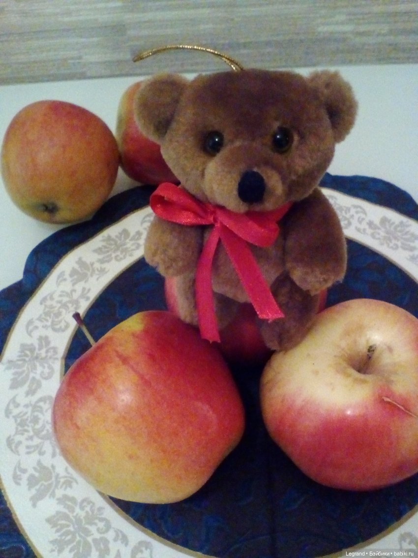 "Сладкая" фотосессия с мишкой