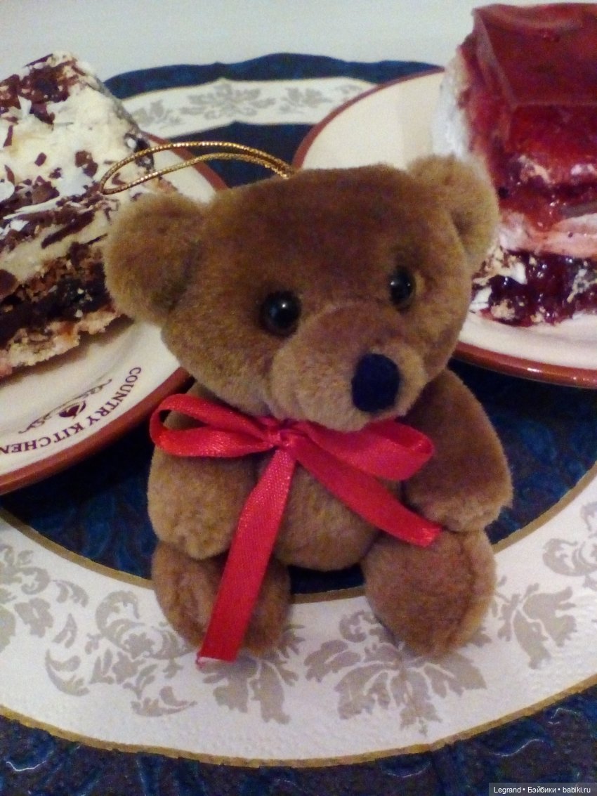 "Сладкая" фотосессия с мишкой