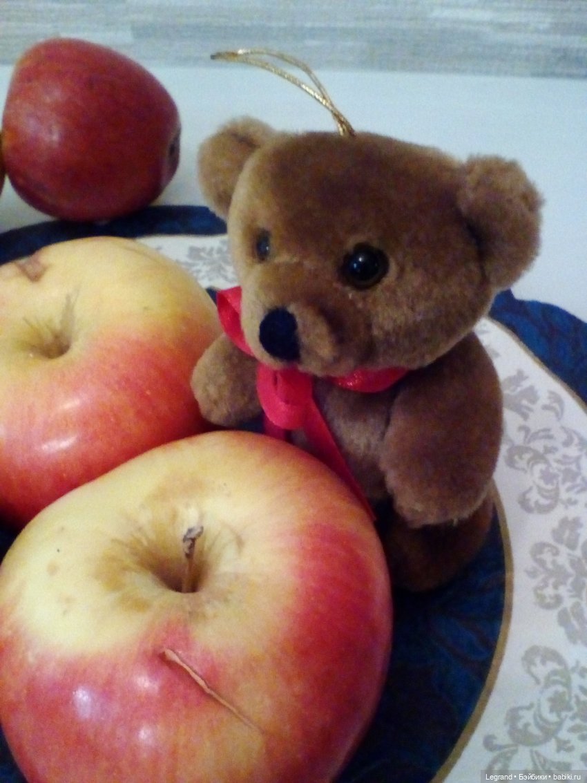 "Сладкая" фотосессия с мишкой