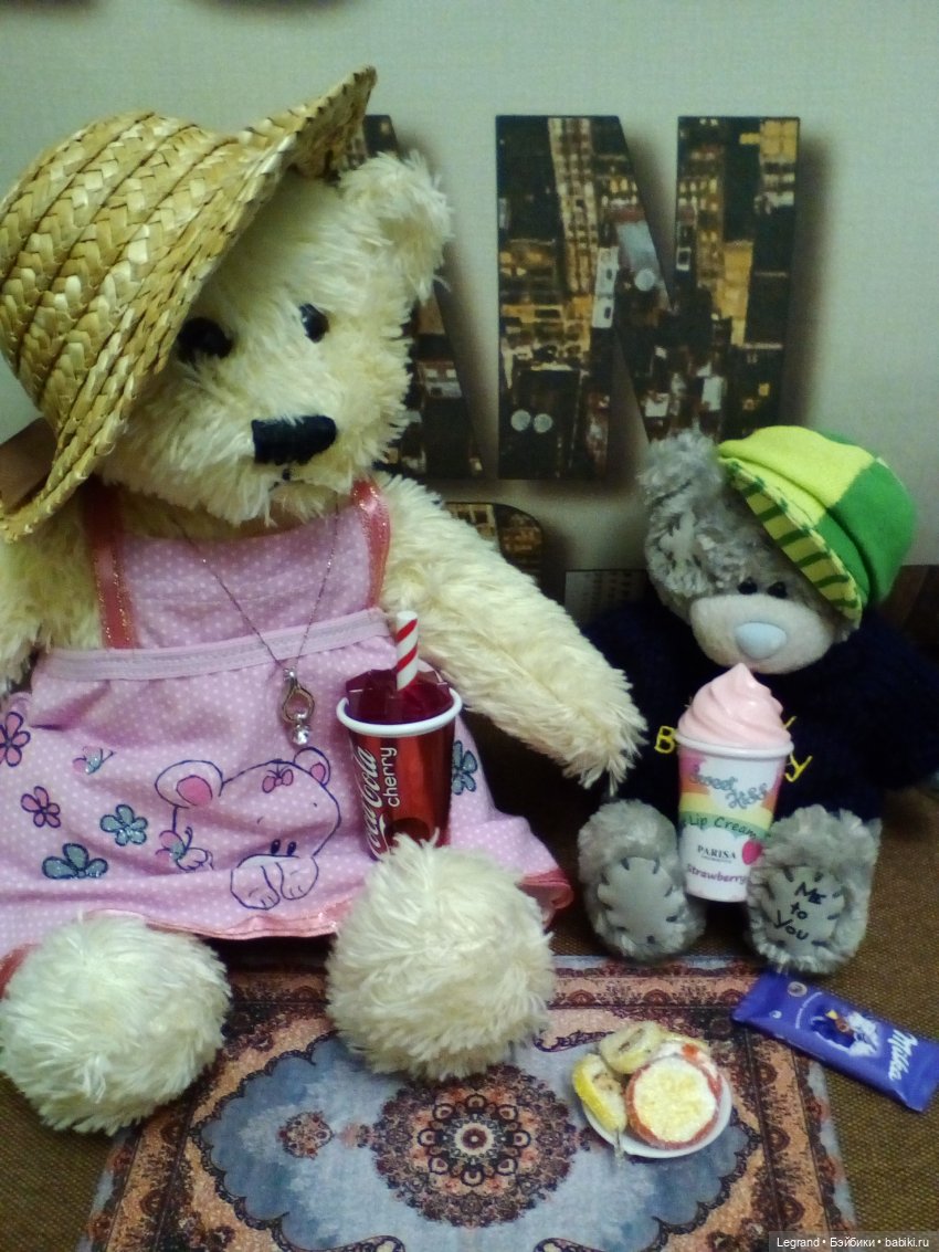 Мороженое для Гри — Плюшевые мишки и игрушки (Teddy Bear): винтаж (фото 5)