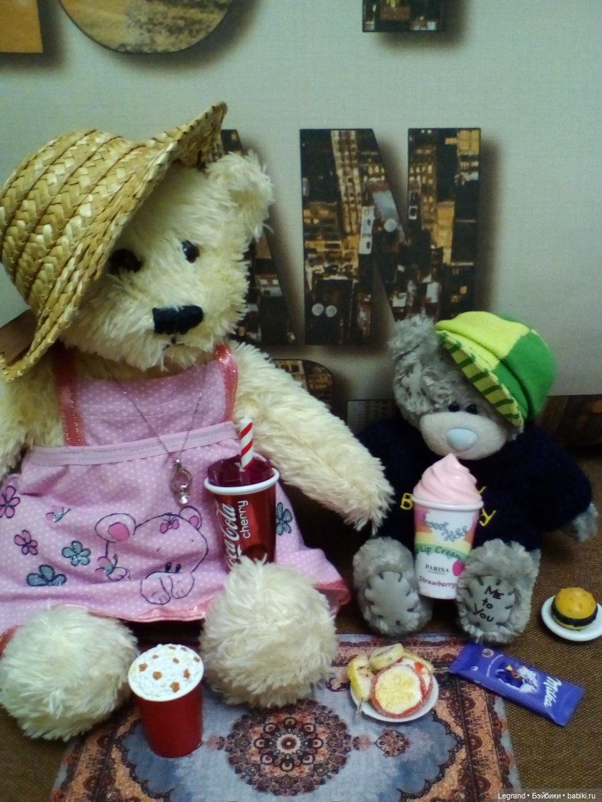 Мороженое для Гри — Плюшевые мишки и игрушки (Teddy Bear): винтаж (фото 9)