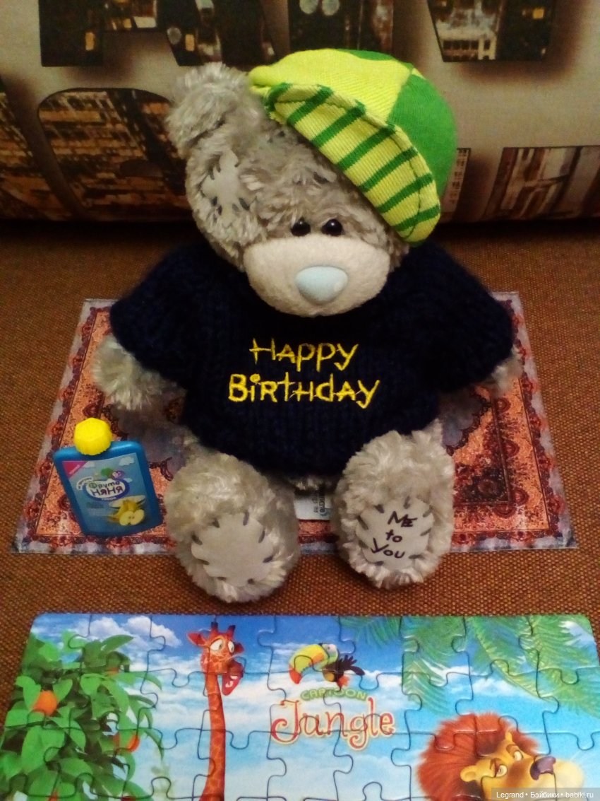 Гри собирает пазл | Бэйбики Гри собирает пазл — Плюшевые мишки и игрушки (Teddy Bear): винтаж (фото 9)