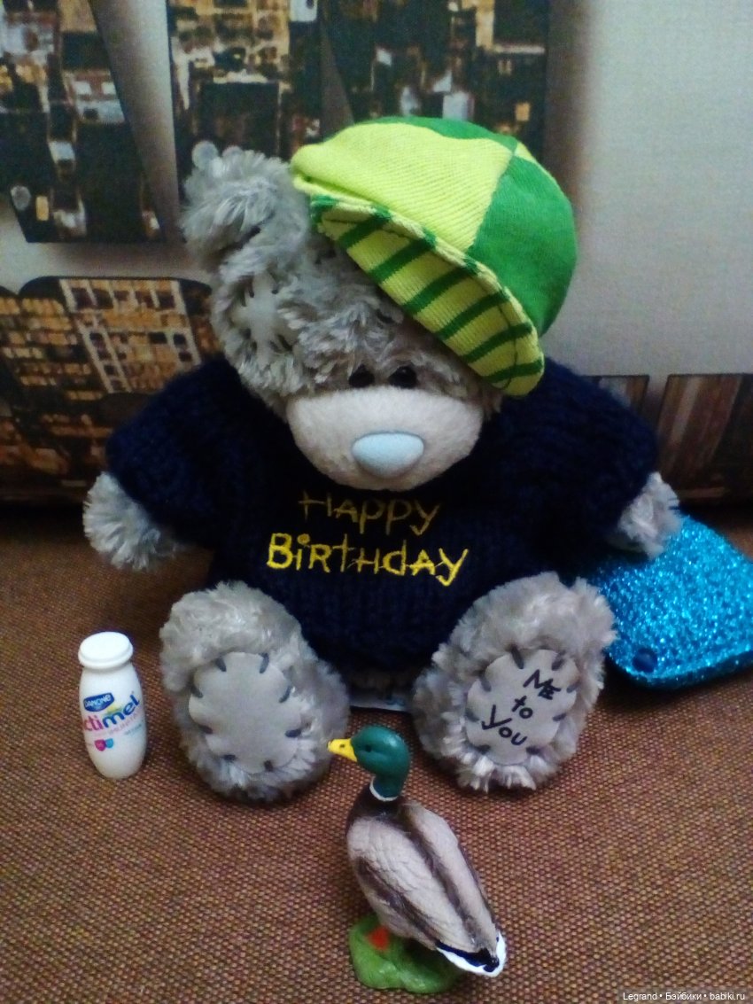 Утёнок для Гри — Плюшевые мишки и игрушки (Teddy Bear): винтаж