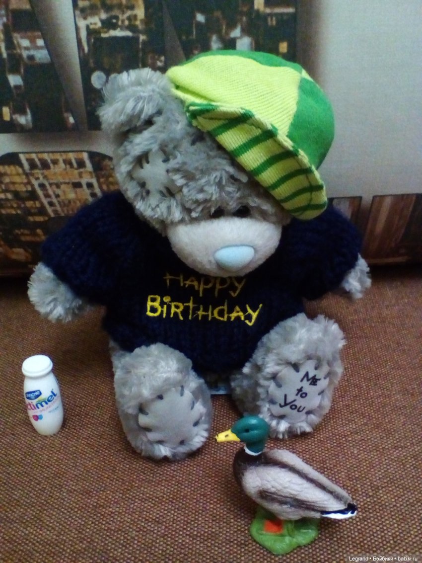 Утёнок для Гри — Плюшевые мишки и игрушки (Teddy Bear): винтаж