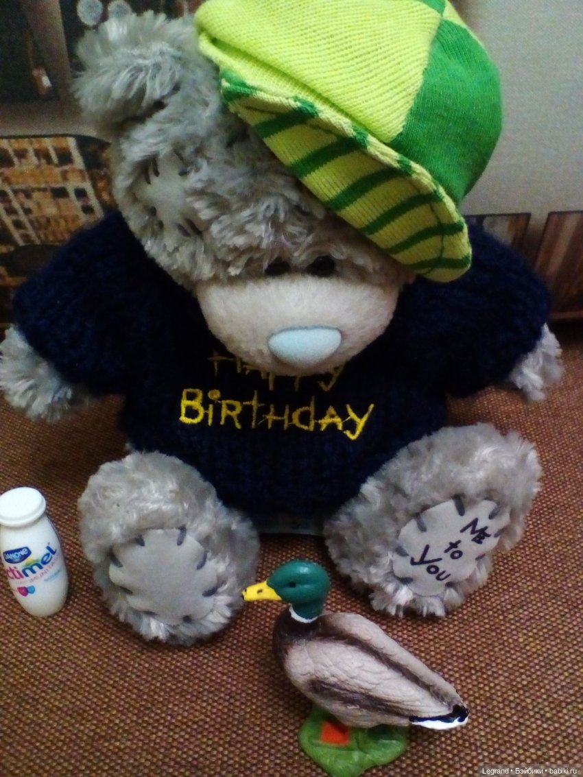 Утёнок для Гри — Плюшевые мишки и игрушки (Teddy Bear): винтаж (фото 9)