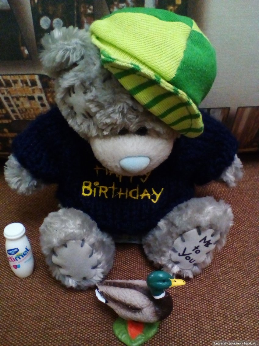 Утёнок для Гри — Плюшевые мишки и игрушки (Teddy Bear): винтаж (фото 10)