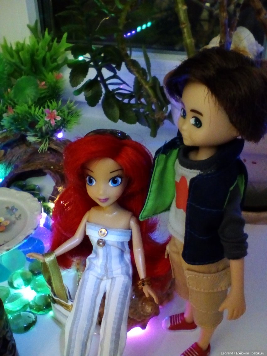 Лурения. Сад. Вечер — Куклы Lottie (Лотти): Arklu