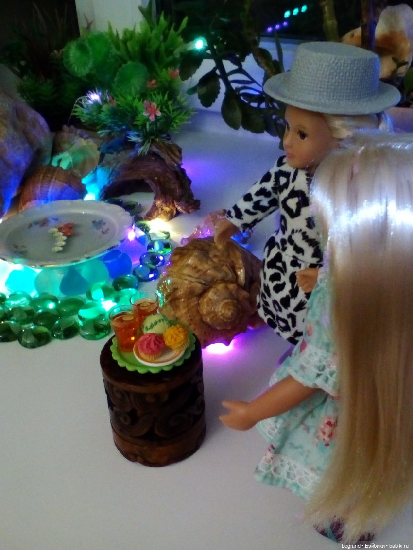 Лурения. Сад. Вечер — Куклы Lottie (Лотти): Arklu