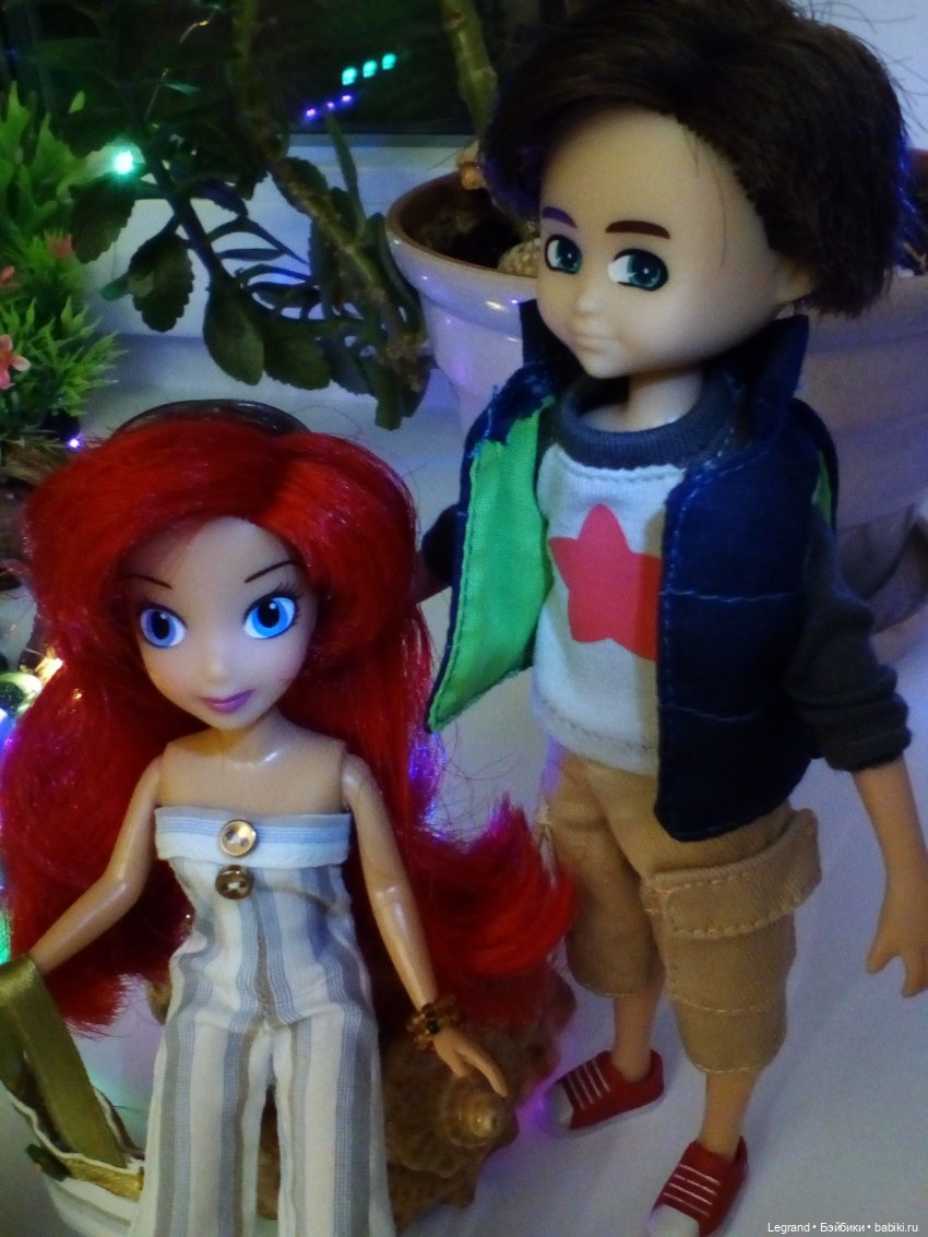 Лурения. Сад. Вечер — Куклы Lottie (Лотти): Arklu