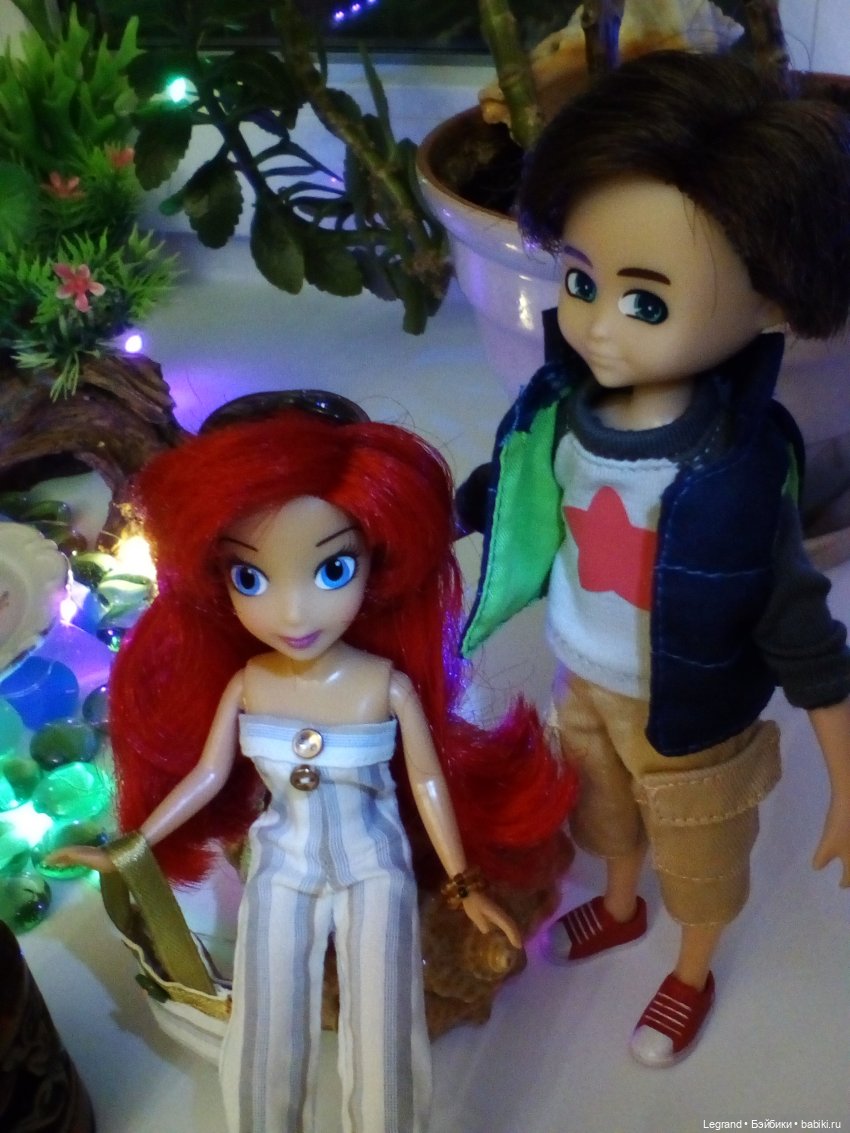 Лурения. Сад. Вечер — Куклы Lottie (Лотти): Arklu