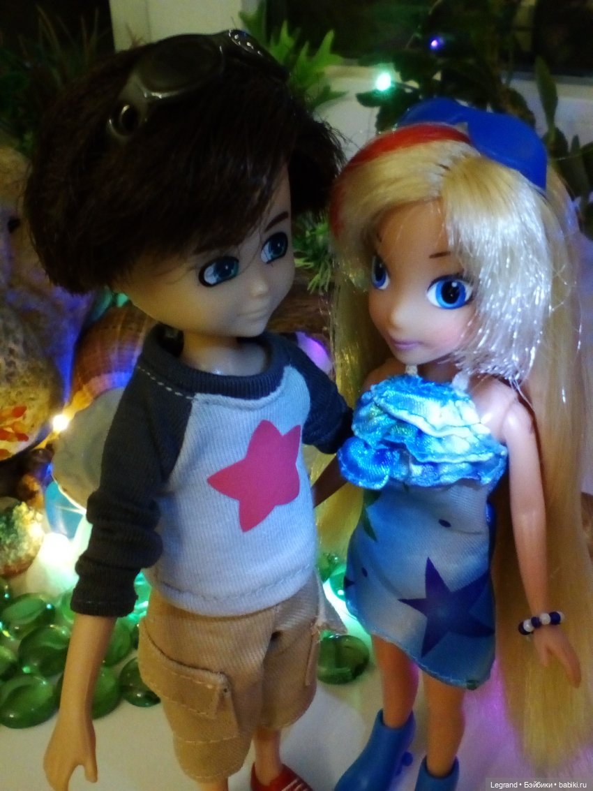 Лурения. Сад. Вечер — Куклы Lottie (Лотти): Arklu