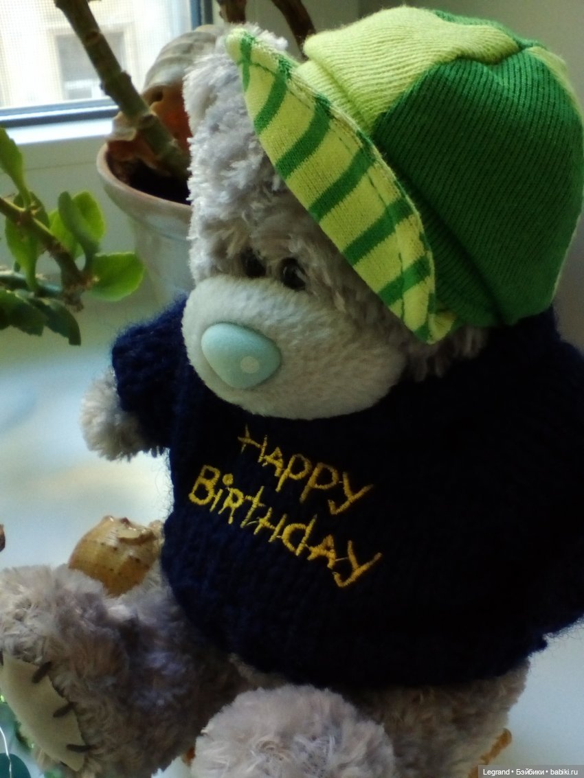 Гри и его любимец | Бэйбики Гри и его любимец — Плюшевые мишки и игрушки (Teddy Bear): винтаж (фото 3)