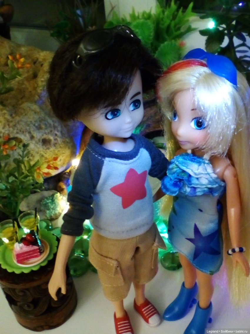 Лурения. Сад. Вечер — Куклы Lottie (Лотти): Arklu