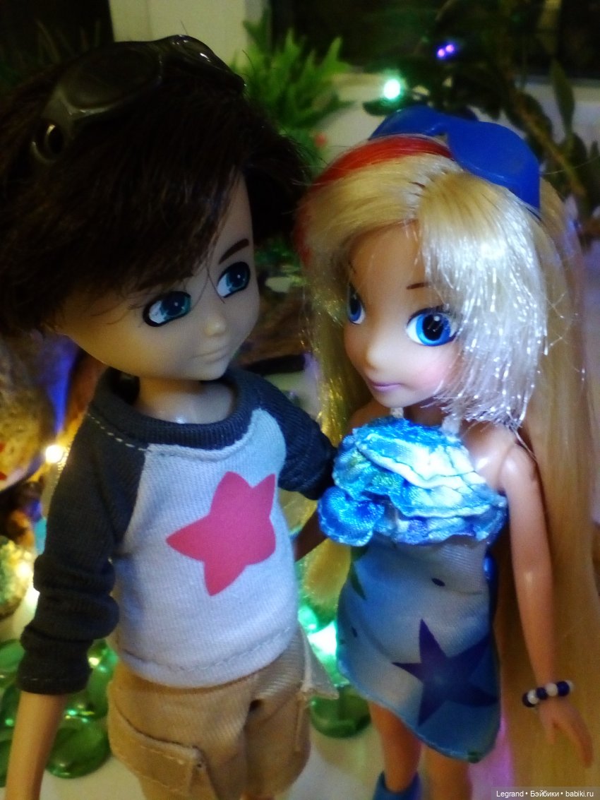 Лурения. Сад. Вечер — Куклы Lottie (Лотти): Arklu