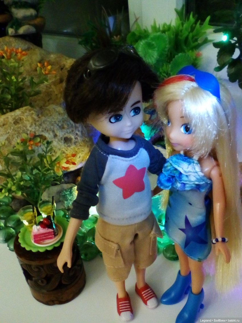 Лурения. Сад. Вечер — Куклы Lottie (Лотти): Arklu