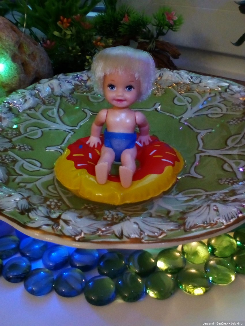 Лурения. Сад. Купальня — Куклы Kelly (Келли): Сестра Барби