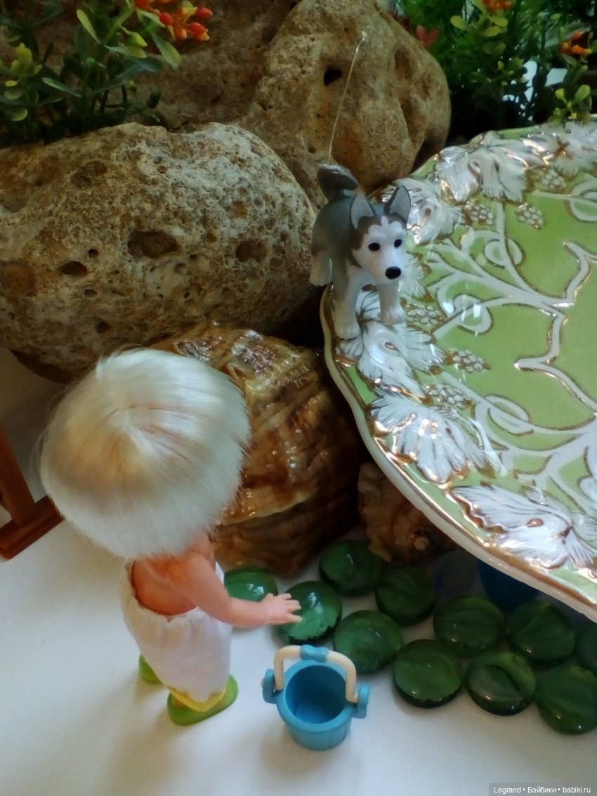 Маленькие луренцы: садовые работы и рыбалка