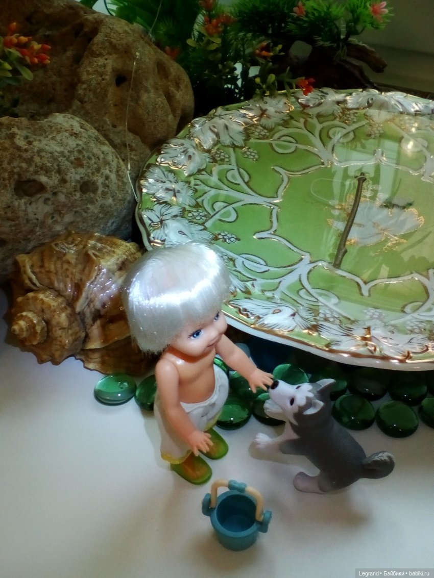 Маленькие луренцы: садовые работы и рыбалка