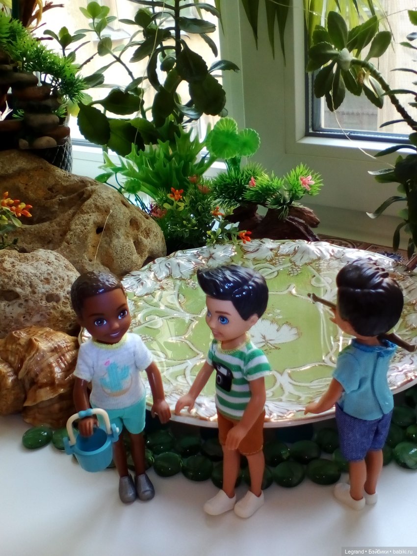 Лурения. Сад. Рыбалка — Куклы Kelly (Келли): Сестра Барби