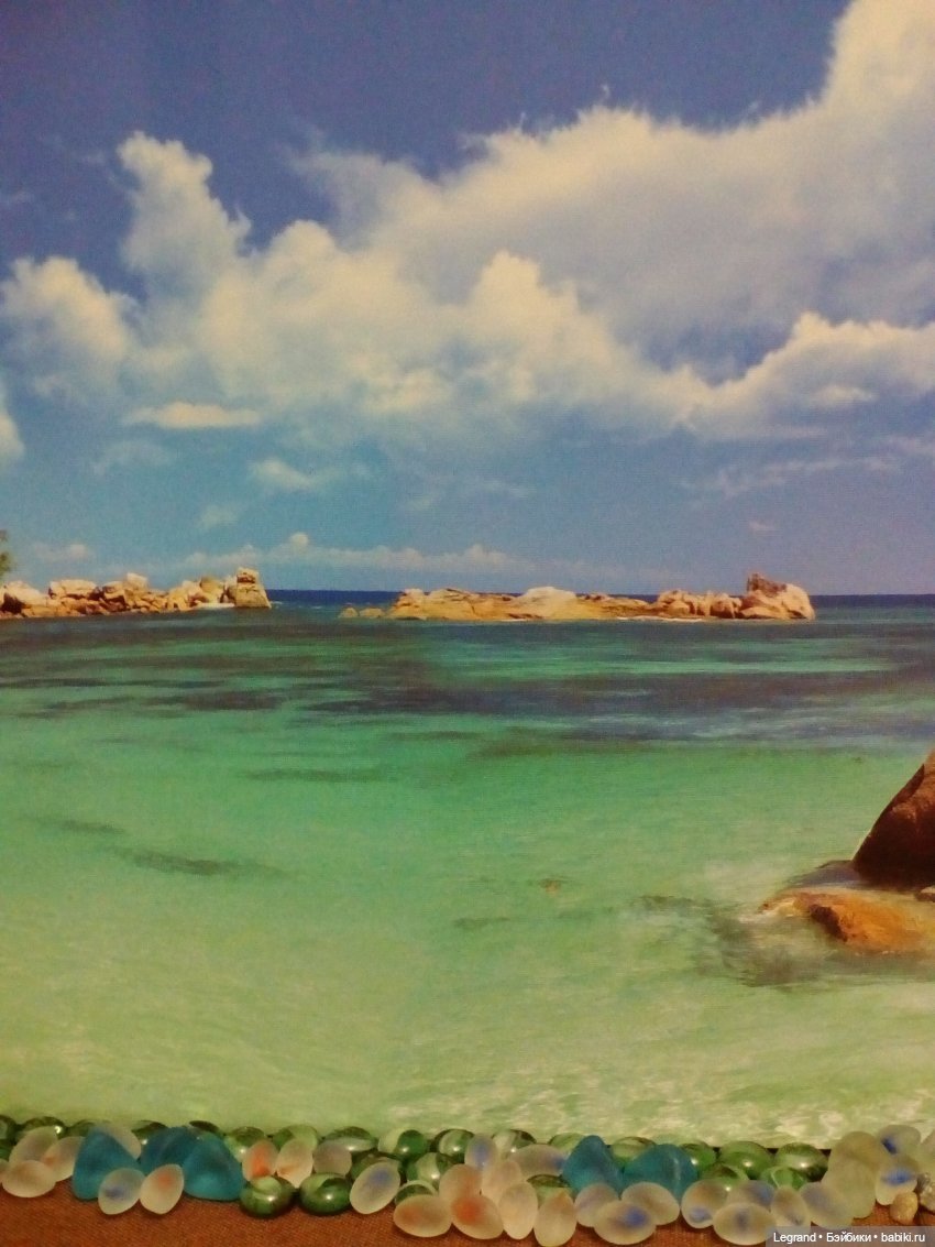 Лурения. Пляж. Анни-Фрид и дети