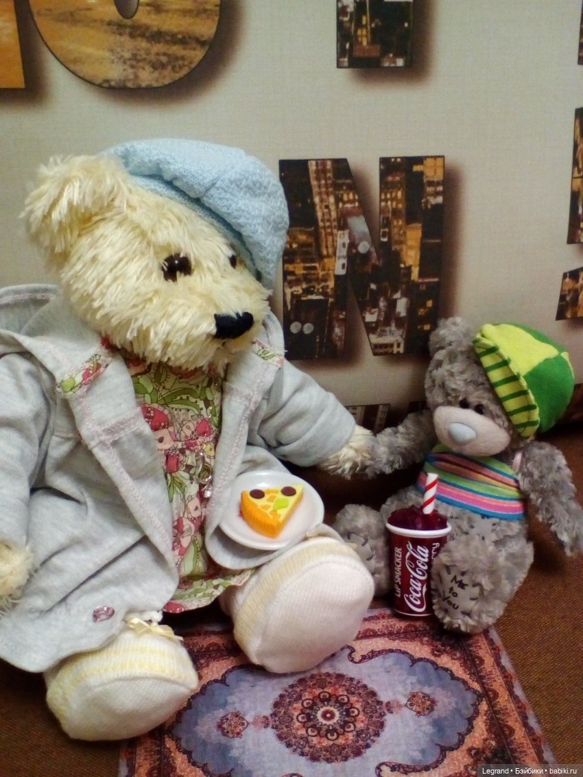 Пембе, Гри и май | Бэйбики Пембе, Гри и май — Плюшевые мишки и игрушки (Teddy Bear): винтаж