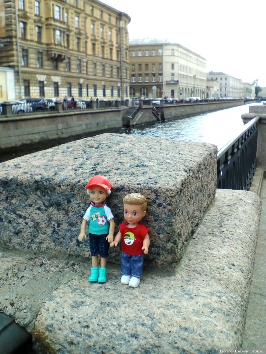 Петербург. Набережная канала Грибоедова. Михайловский сад. Одд-Бьёрн и Орей (фото 9)