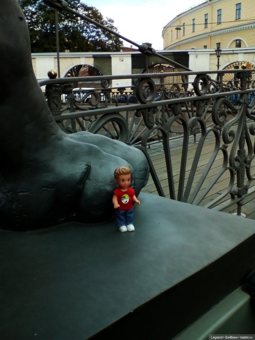 Петербург. Набережная канала Грибоедова. Михайловский сад. Одд-Бьёрн и Орей (фото 8)