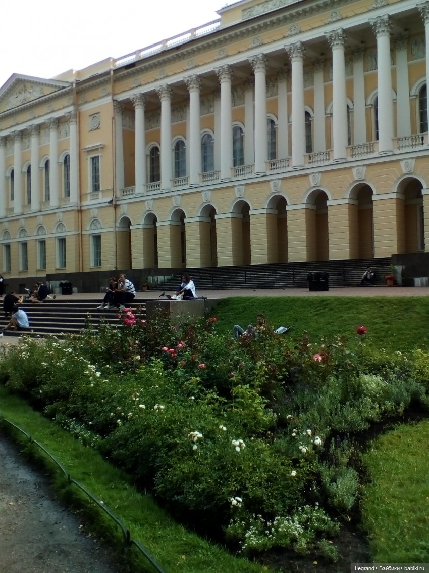 Петербург. Набережная канала Грибоедова. Михайловский сад. Одд-Бьёрн и Орей