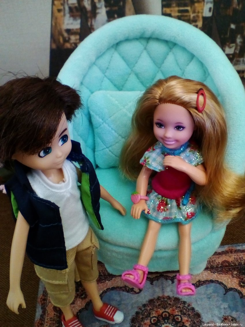 Астрид и Жан-Поль — Куклы Kelly (Келли): Сестра Барби