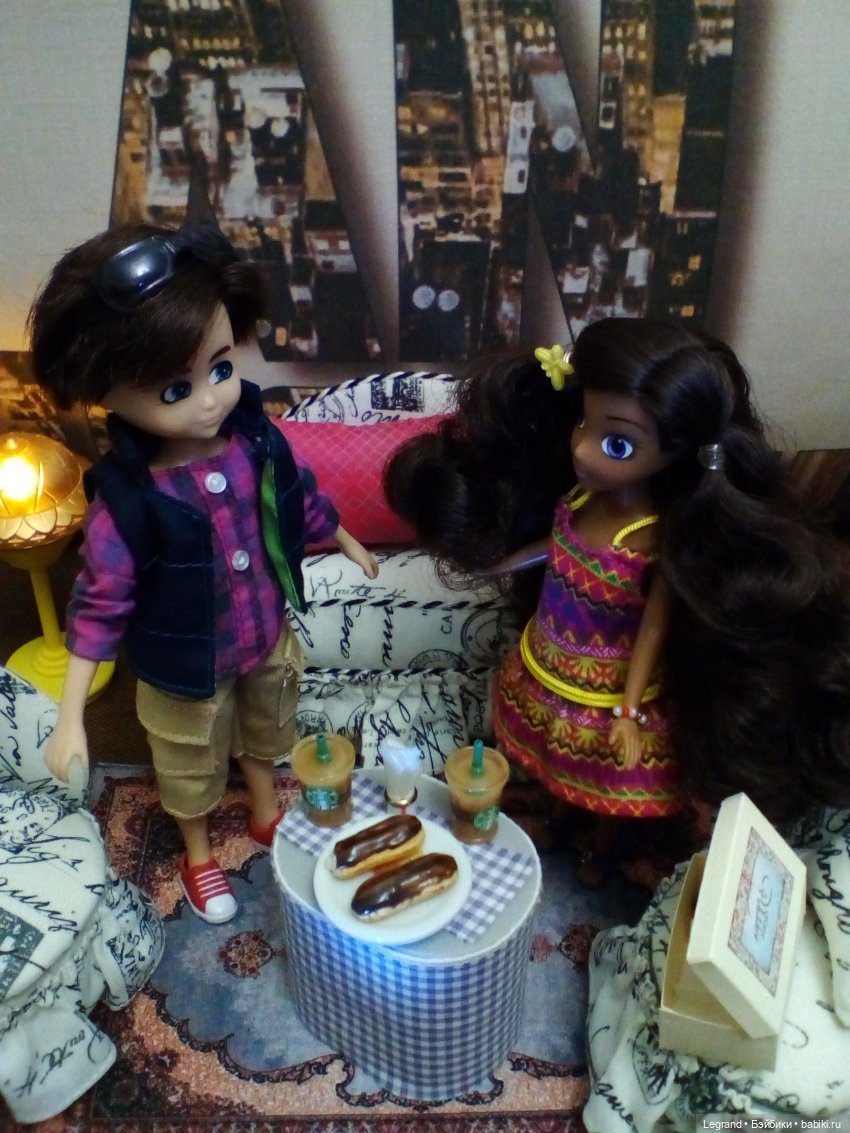 Они сами пишут свои истории: Жан-Поль и Козетта. Вечер. Эклеры (фото 3)